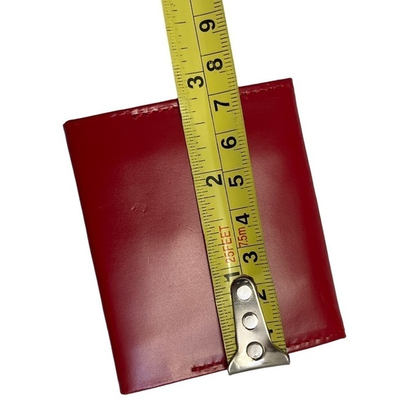 Burberry red leather mini coin wallet - Picture 3 of 7